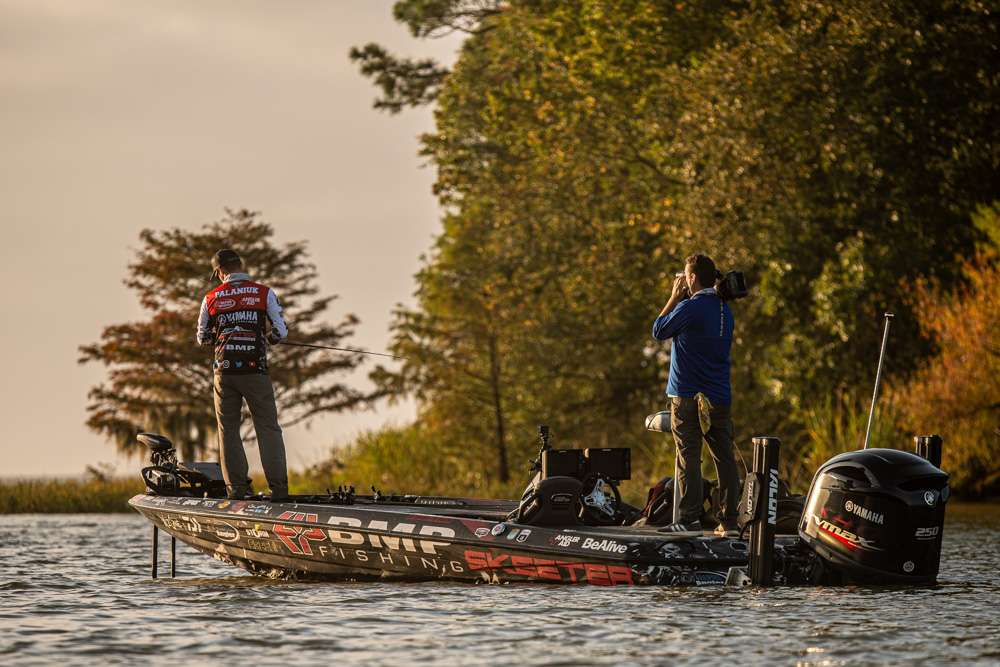 Follow along as Brandon Palaniuk seals the deal on Championship Sunday of the 2020 Bassmaster Elite at Santee Cooper Lakes brought to you by the United States Marine Corps.