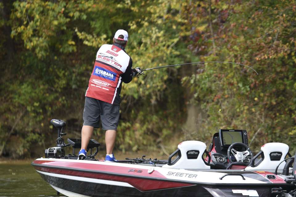 Day 2 on the water at the 2020 Basspro.com Bassmaster Central open at Neely Henry Lake!