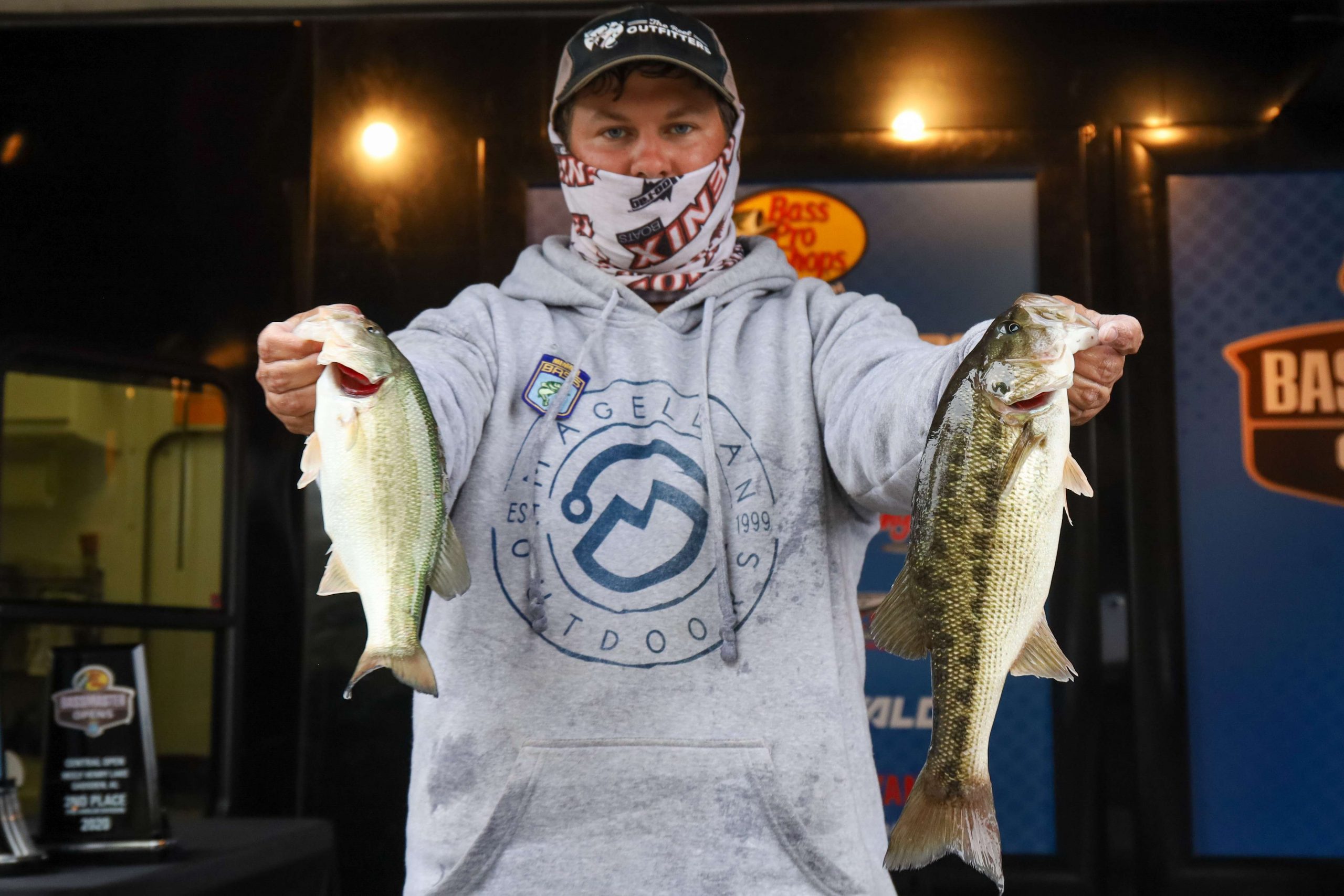 Cameron Naquin, 8th place, co-angler (12-12)