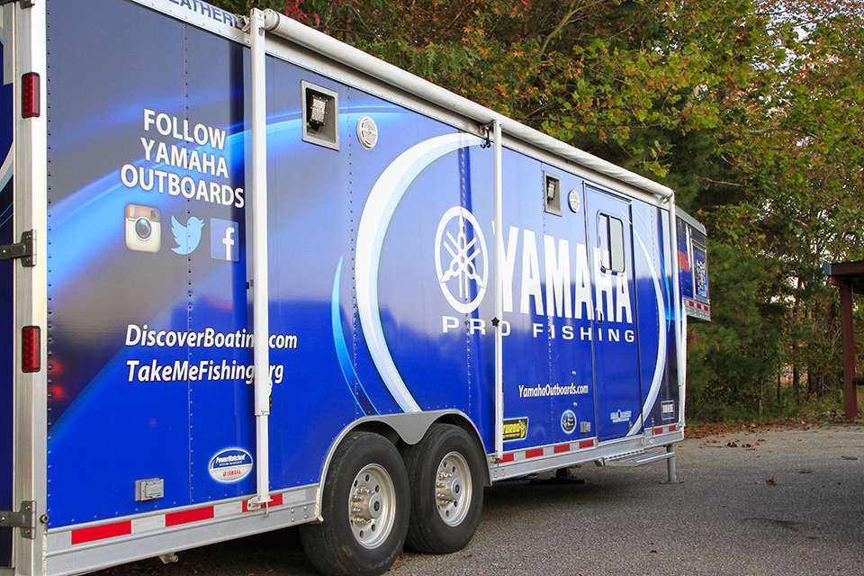 Yamaha is providing a service truck for the event.