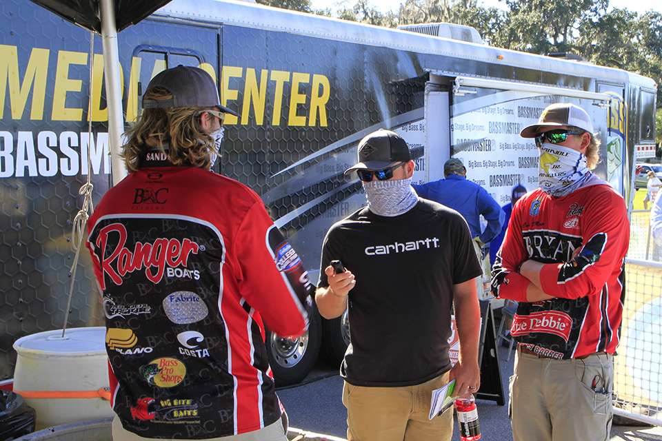 Day 2 of the 2020 Carhartt Bassmaster College National Championship Presented by Bass Pro Shops has come to an end and the anglers are at the weigh in tanks. 