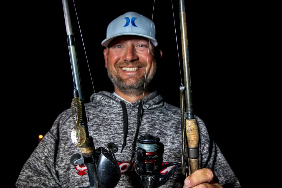 <p><strong>Shawn Temple (9th; 26-8)</strong><br>Shawn Temple used a Zoom Z Craw Jr. on a 3/0 Hayabusa FPP Straight Worm Hook, with a 5/16-ounce tungsten weight. He made a shaky head with a Berkley PowerBait Bottom Hopper on a 3/16-ounce Owner Shakey Ultrahead. <strong>Buy it now on Amazon:</strong> <a href=