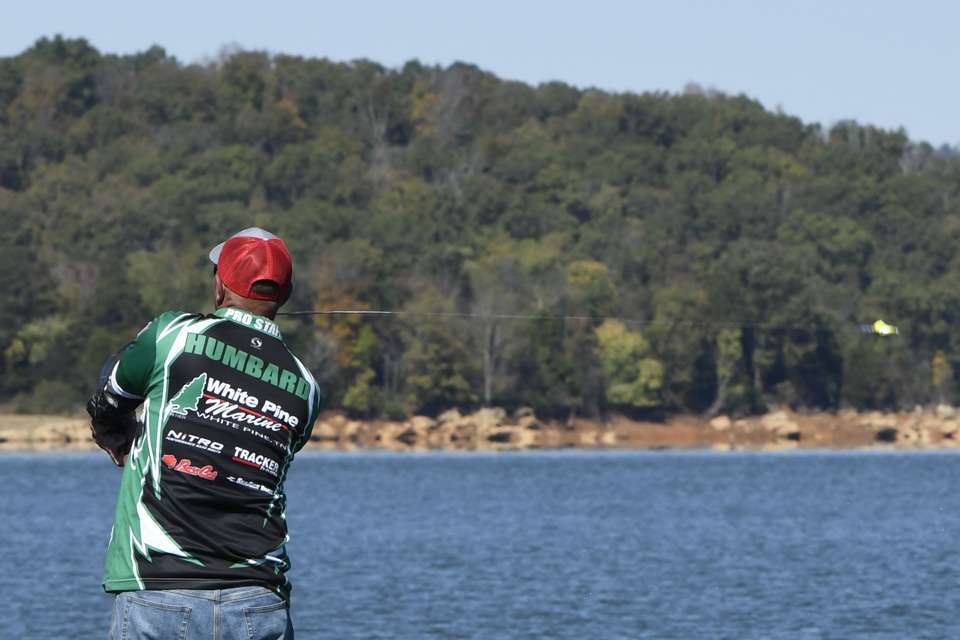 <b>Bill Humbard (4th; 33-8) </b><br> A crankbait and creature bait were top baits for Bill Humbard. <strong><a href=