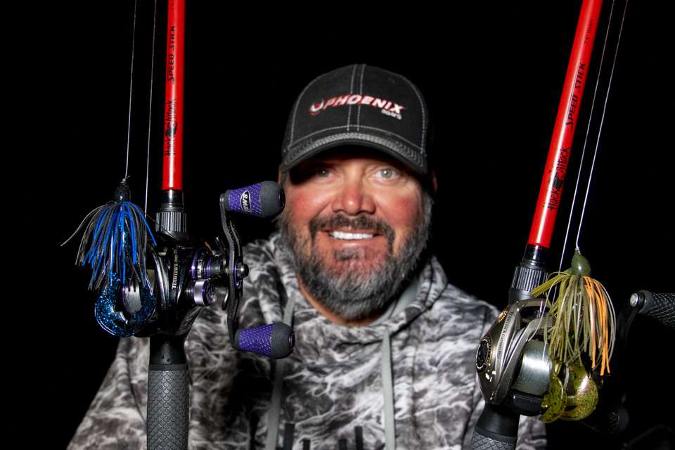 <p><strong>Greg Hackney (5th; 31-11)</strong><br>Greg Hackney used a 3/8-ounce Strike King Hack Attack Fluoro Flipping Jig, with a Strike King Rage Craw trailer. He fished it on a Lewâs Pro TI Speed Spool SLP Series Reel, with 25-pound Gamma Edge Fluorocarbon, with a 7-foot, 6-inch Lewâs Hack Attack Rod. <strong>Buy it now on Amazon:</strong> <a href=