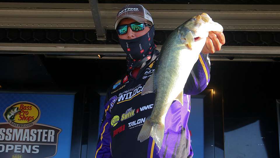 See how the Open anglers fared on the first day of the 2020 Basspro.com Bassmaster Central Open at Lewisville Lake!

<br><br>First up, Cody Huff (95th, 2 - 15)