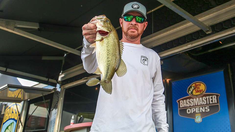 Eric Jenkins, 9th place co-angler (9-8)