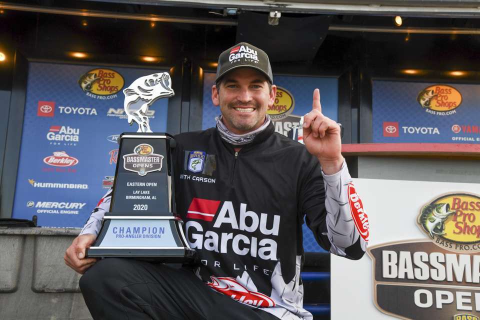 <h4>Keith Carson</h4>
DeBary, Florida<br>
Qualified via the 2020 Basspro.com Bassmaster Eastern Open on Lay Lake<br>