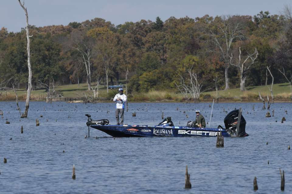 Follow Hudnall and Yelas as they compete Day 2 of the 2020 Toyota Bassmaster Fest Benefiting Texas Parks and Wildlife Department.