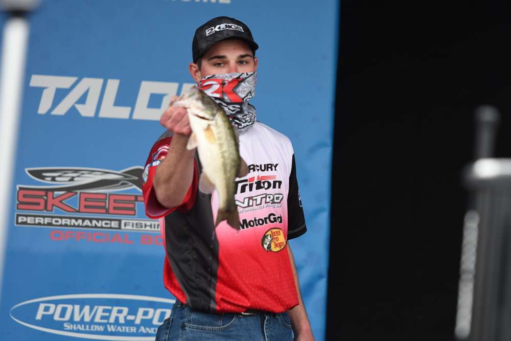 Colten Didion, co-angler (27th, 1 - 14) 
