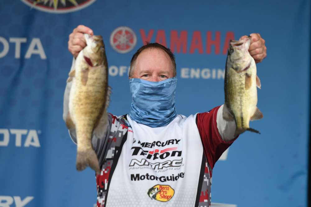 Terry Peterson, co-angler (1st, 14 - 10)
