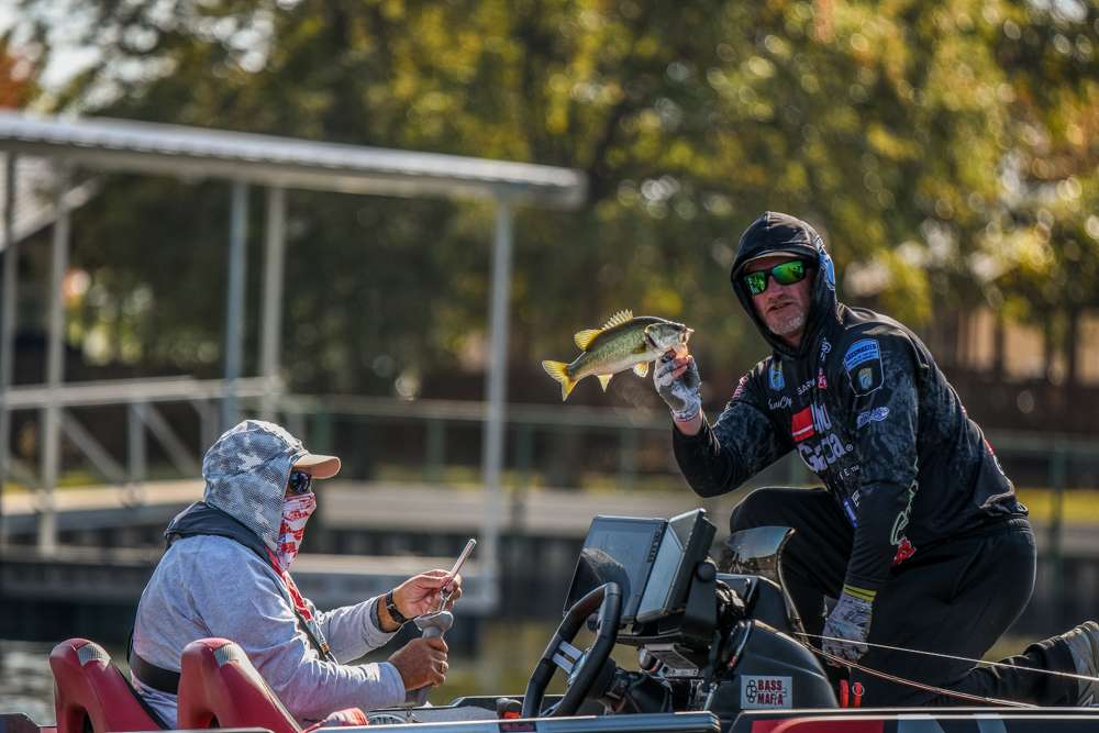 Follow along with Koby Kreiger and Hank Cherry as they compete day 2 of the 2020 Toyota Bassmaster Texas Fest benefiting Texas Parks and Wildlife Department.