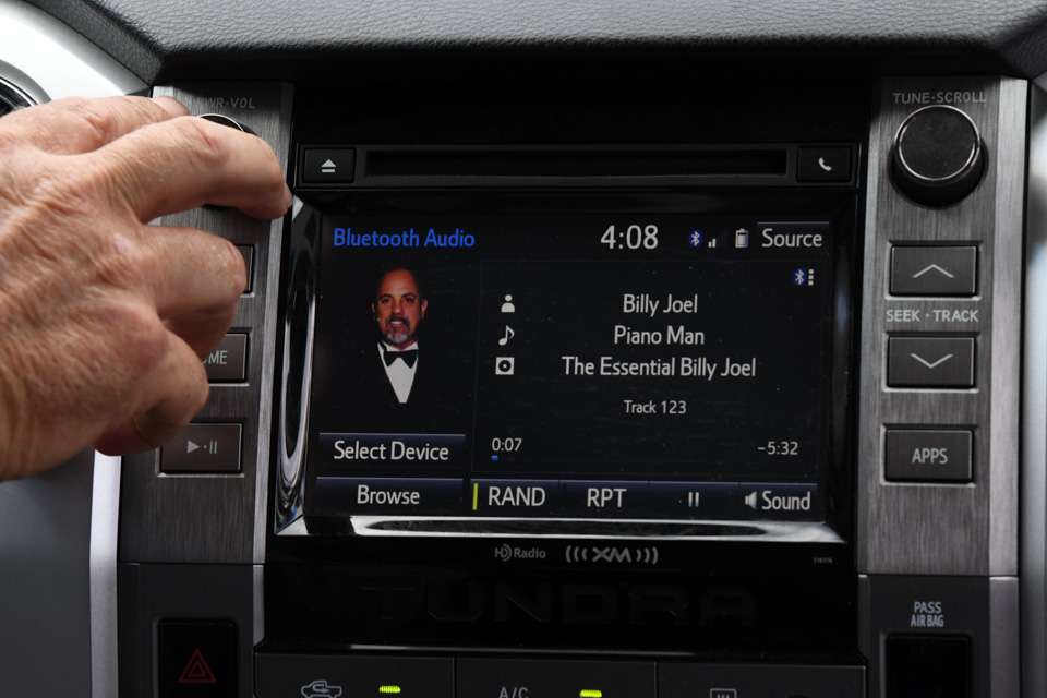 Prince has a short playlist for the Audio Multimedia stereo system. Kelley Prince uploaded an entire Billy Joel album, giving her husband only one choice for his playlist. âWe were uploading songs to listen to on the road. I got to upload a Hank Williams Jr. song, so about every other song that plays is a Billy Joel tune. Seriously though, the stereo and navigation system are top-notch and make the long road trips more enjoyable.â