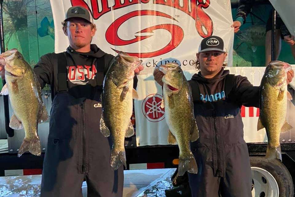 In second place with 21.11 were Cole Moore and Colby Miller.