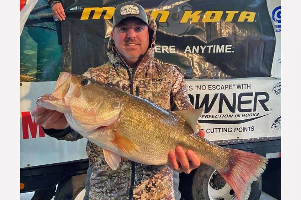 The big bass award went to Kris Wilson and Harold Moore with this 9.13 beast.