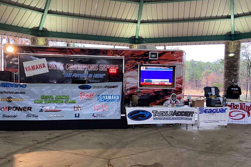 Combs also had a big thank you for SETX High School Fishing Association and Brady Tucker for running the weigh-in.