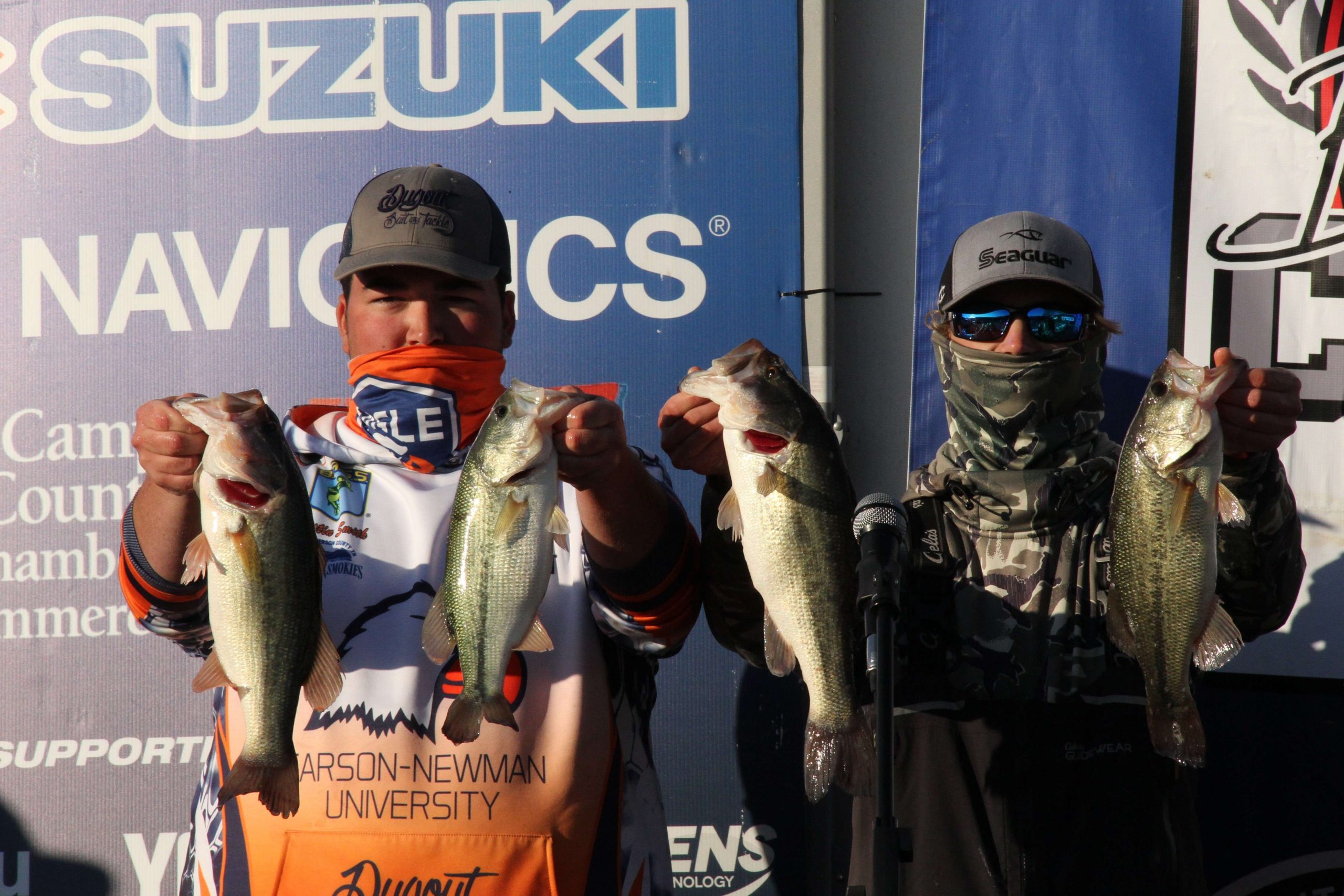College 1st Place - Carson Newman University (Austin Smith & Gavin Clevenger) 14.88lbs