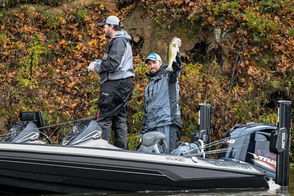 Follow along with Adam Neu, Alex Wetherell, and Freddy Palmer on Day 2 of the 2020 Basspro.com Bassmaster Eastern Open at Lay Lake!
