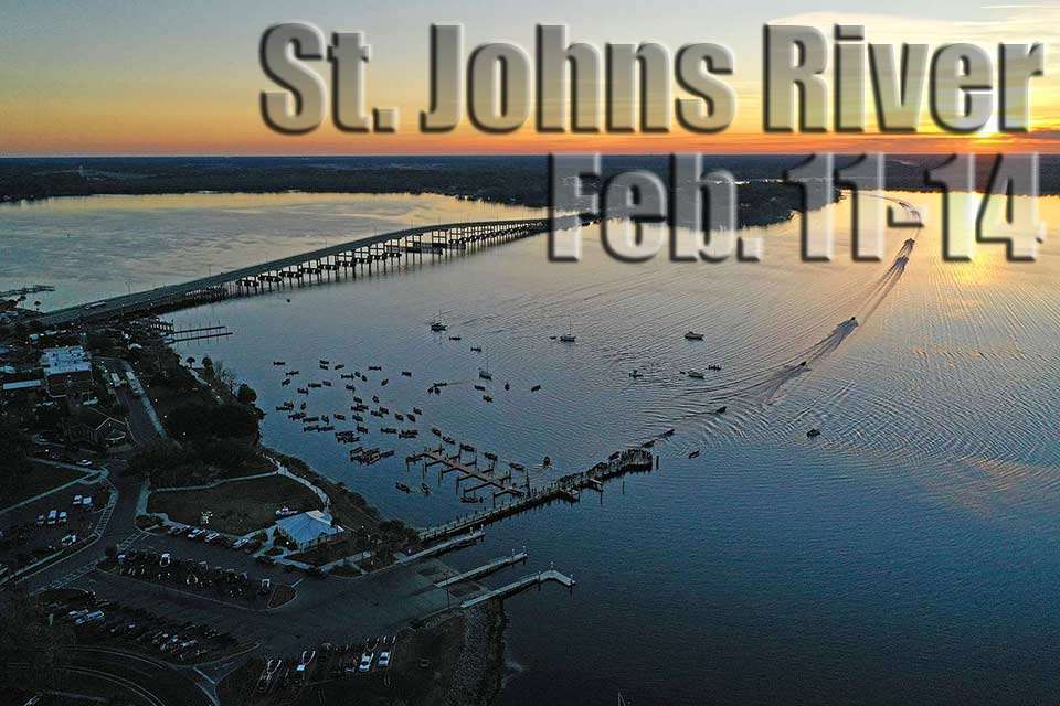 Just three months after the final 2020 tournament, the 16th Elite season gets underway with the AFTCO Bassmaster Elite at St. Johns River, Feb. 11-14, out of the familiar site of Palatka, Fla. This will be the 23rd pro level event held there by B.A.S.S., with the first in 1973. 