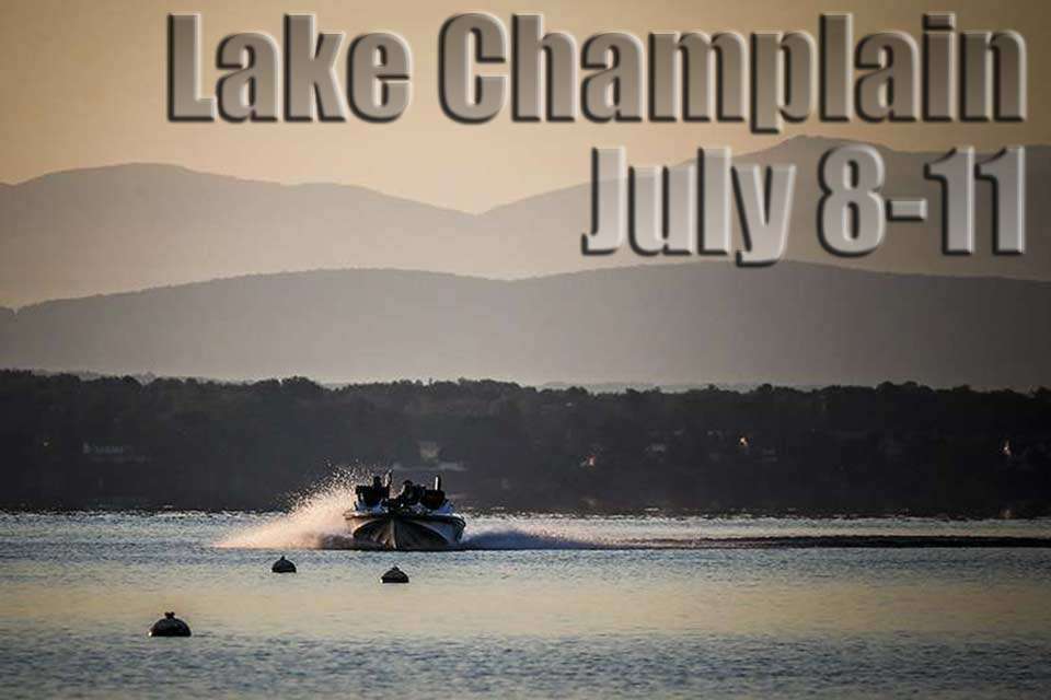 The final swing takes the Elites north for back-to-back July events, starting with Lake Champlain out of Burlington, Vt. Champlain has held 13 events, including four of the past five years. 