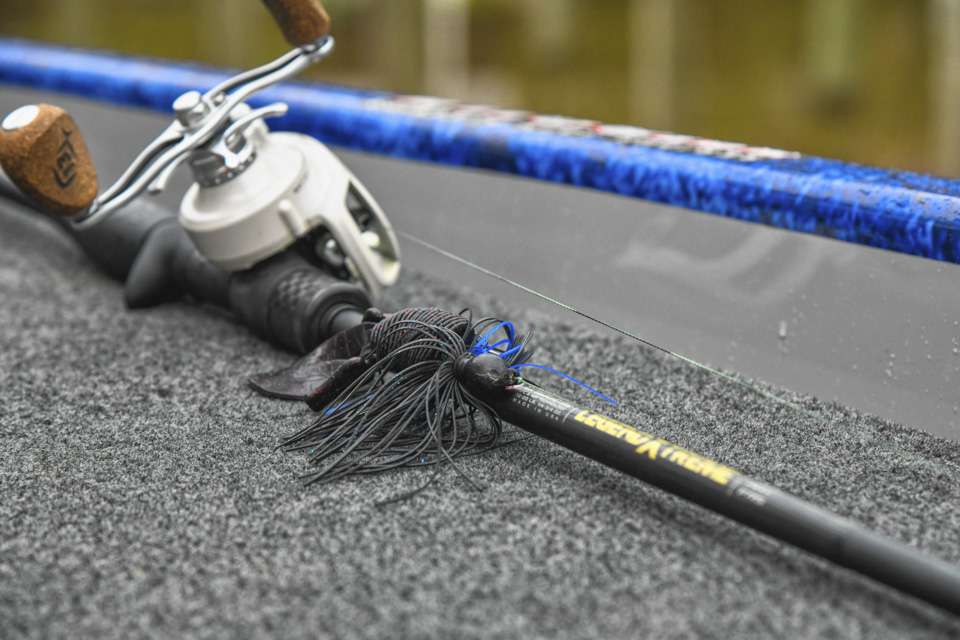 He is a well-rounded angler, able and willing to use a variety of baits to put together tournament stringers, but heâs a power fisherman at heart. So, the Flip Out jig was always handy.