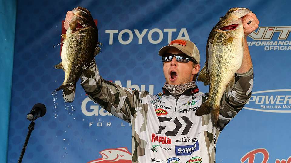 Another monster storyline on Day 3 was Patrick Walters, who fished in Rodman Lake and jumped from 10th to first with 26-7, the big bag of the event. Walters wasnât on the radar as he only had 18 pounds entered on his BassTrakk, including a 7-15 that was put down as a 5-0. Walters, who doubled the previous record margin of victory with his 104-12 in last yearâs season finale on Lake Fork, couldnât go back-to-back, managing only 10-3 on Sunday to finish fourth.
