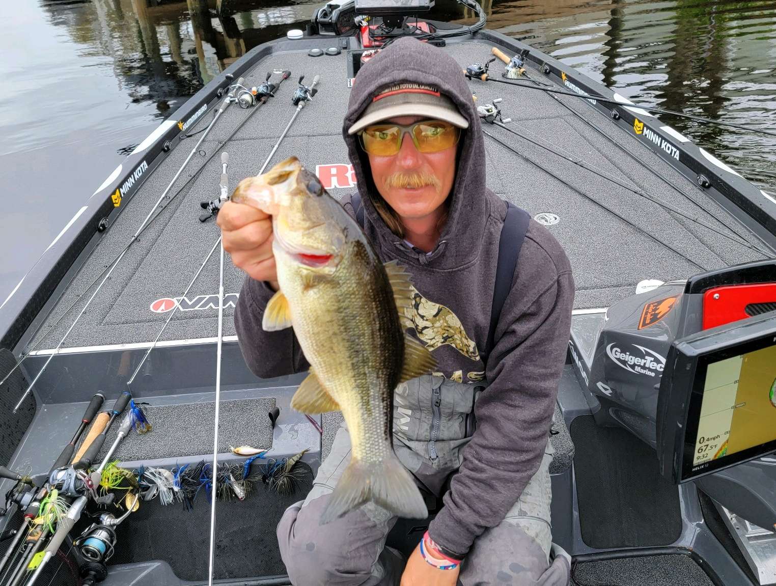 Minnesota pro Seth Feider learned to take his time at the 2021 AFTCO Bassmaster Elite at St. Johns River.
