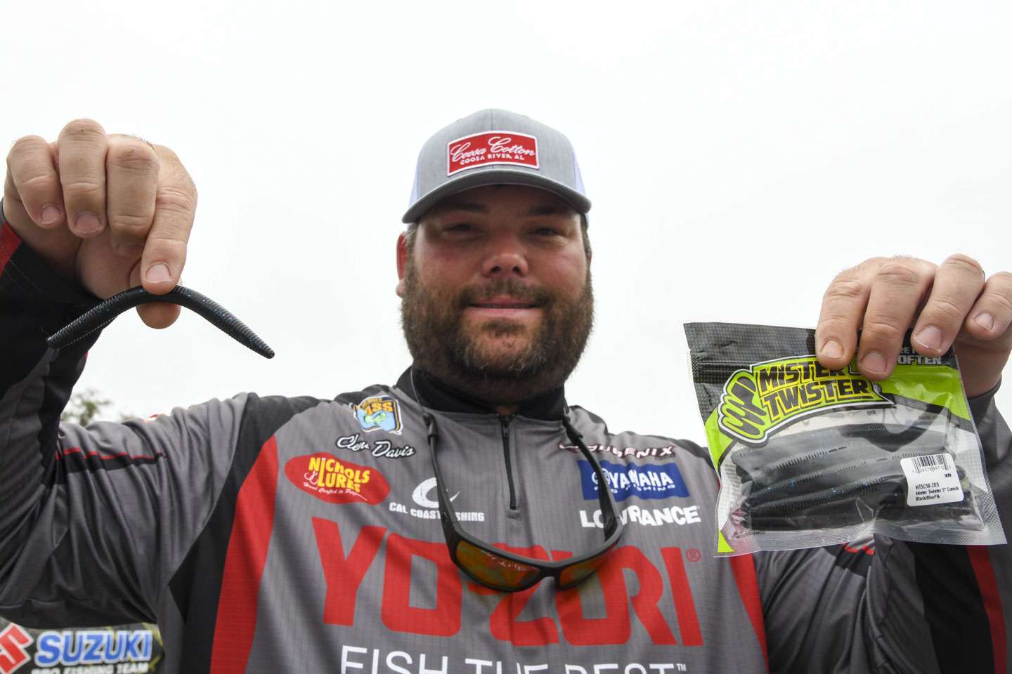 This Mister Twister Comida is Davisâs first and second bait. He just plans on rigging them differently. âIâll flip it Texas rigged as well as wacky rigged,â said Davis. âThe more cast you make in the day, the more fish youâll catch.â