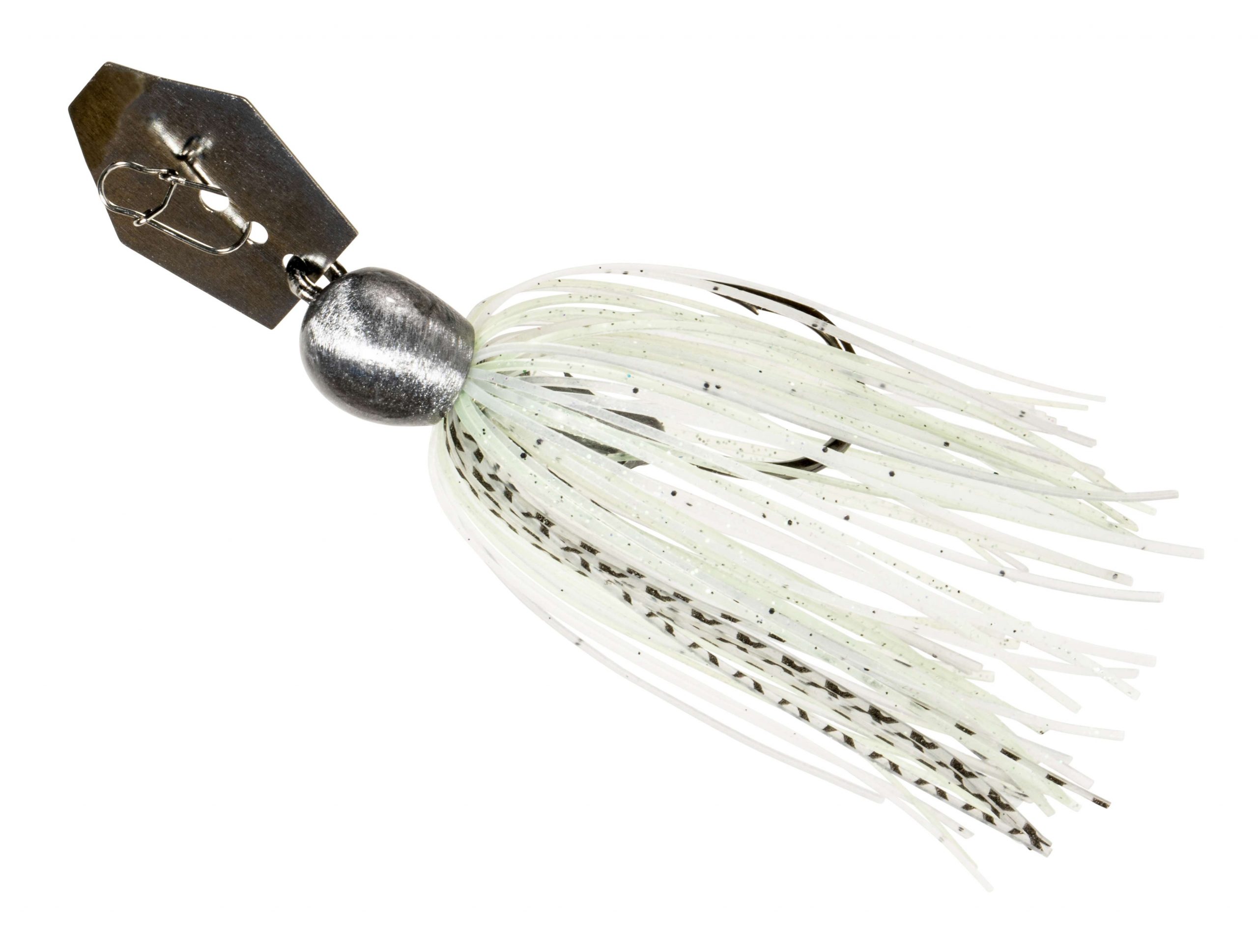 A special MiniMax shad pattern features a neutral, clear-coated jighead for high pressure or clear water situations.