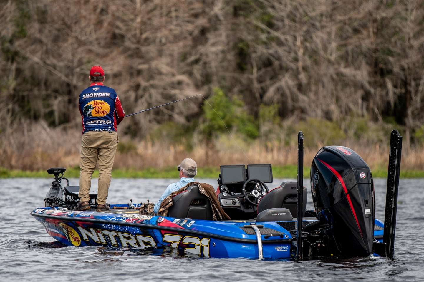 Afternoon action with Snowden and Palaniuk from Day 3 of the 2021 Bassmaster Elite at St. Johns River.