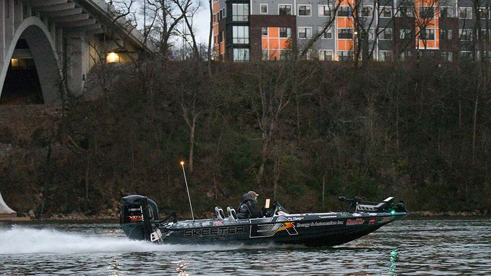 See the Elites races to their starting spots early Day 1 of the 2021 Guaranteed Rate Bassmaster Elite at Tennessee River!