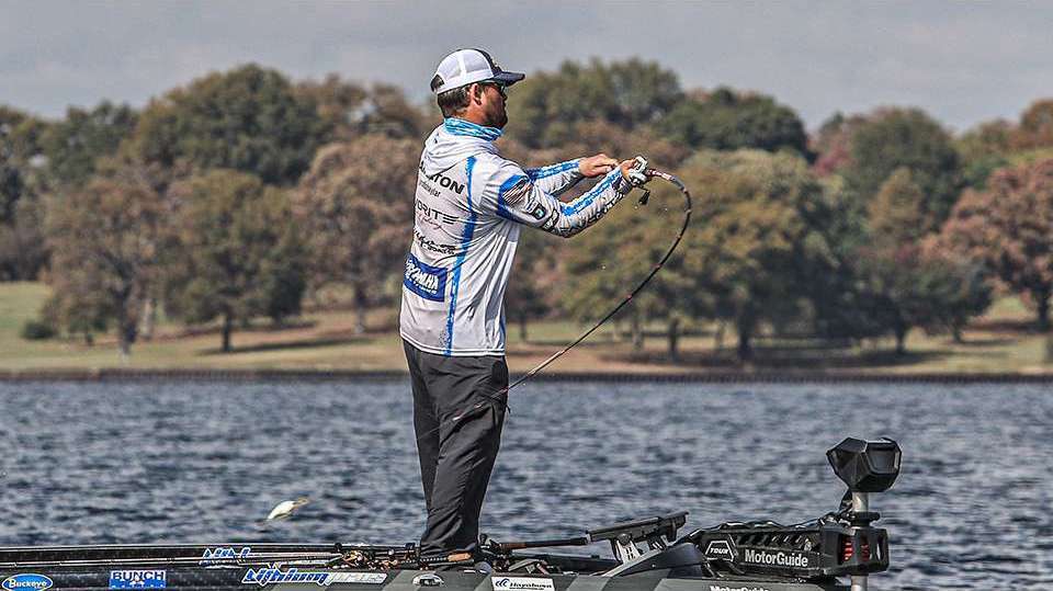 Skylar Hamilton, 26, is fishing his 10th season on the Bassmaster Tour, with five of those on the Bassmaster Elite Series. Hamilton lives in Dandridge, an east Tennessee town located on Douglas Lake. 
