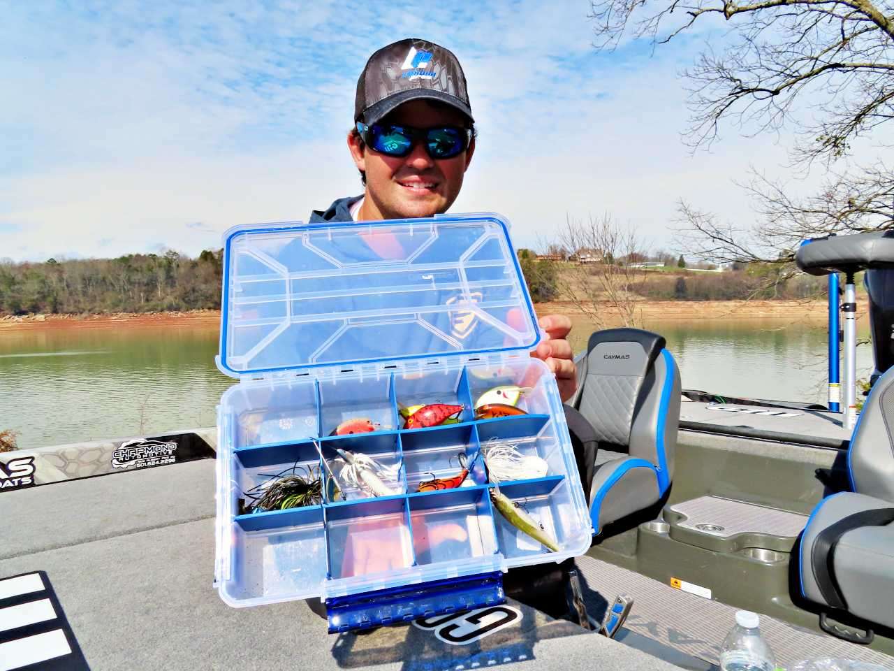This weekender tacklebox has everything needed for prespawn, spawn and postspawn fishing on Hamiltonâs home lake. Nearby are the tourist towns of Sevierville, Pigeon Forge and Gatlinburg, making a trip here packed with fun and value.