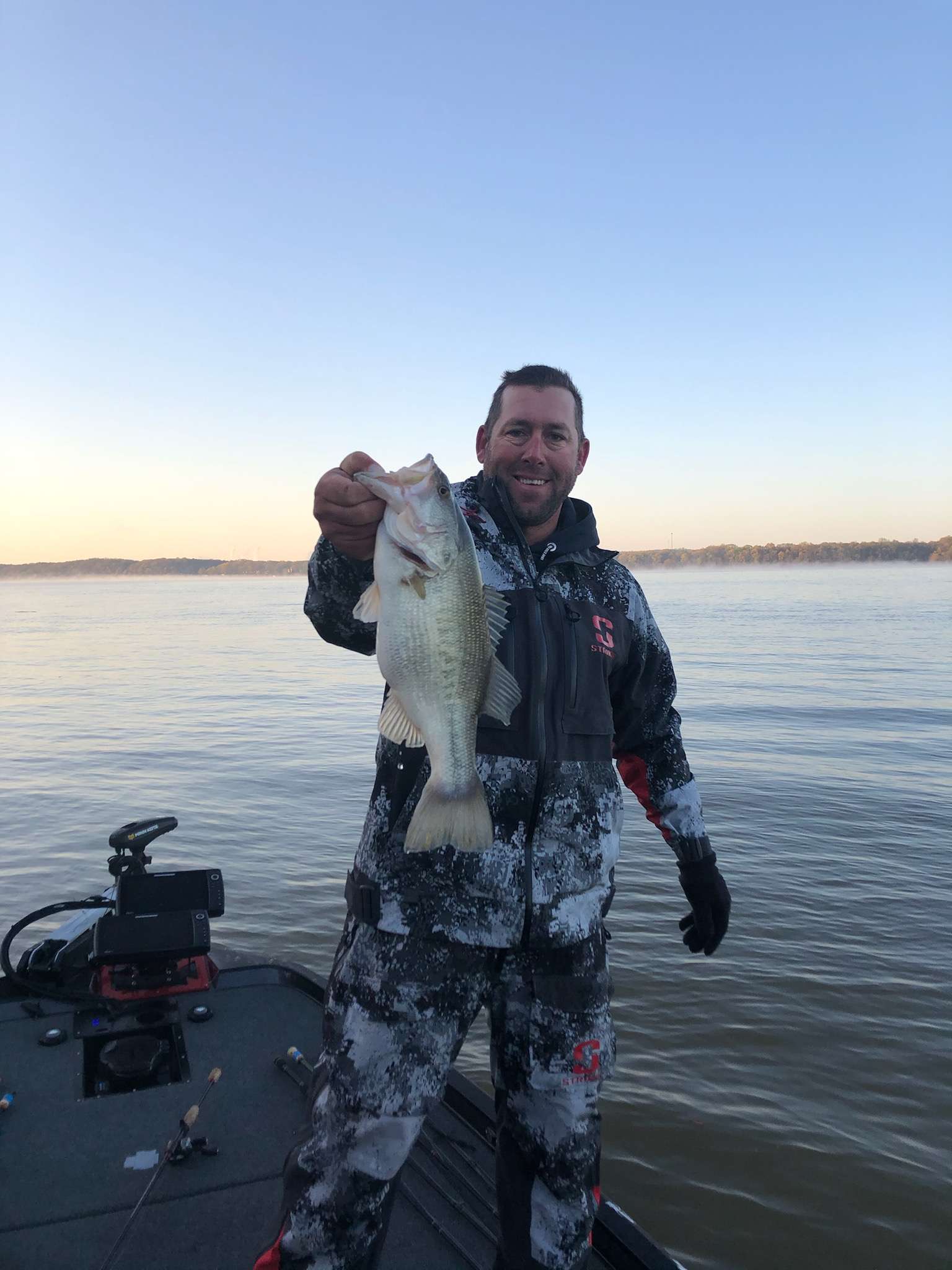 Livesay gets 3 pounds on an early bite. 