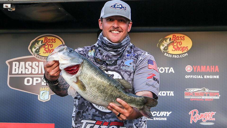 Cody Wilson, 59th place co-angler (12-5)