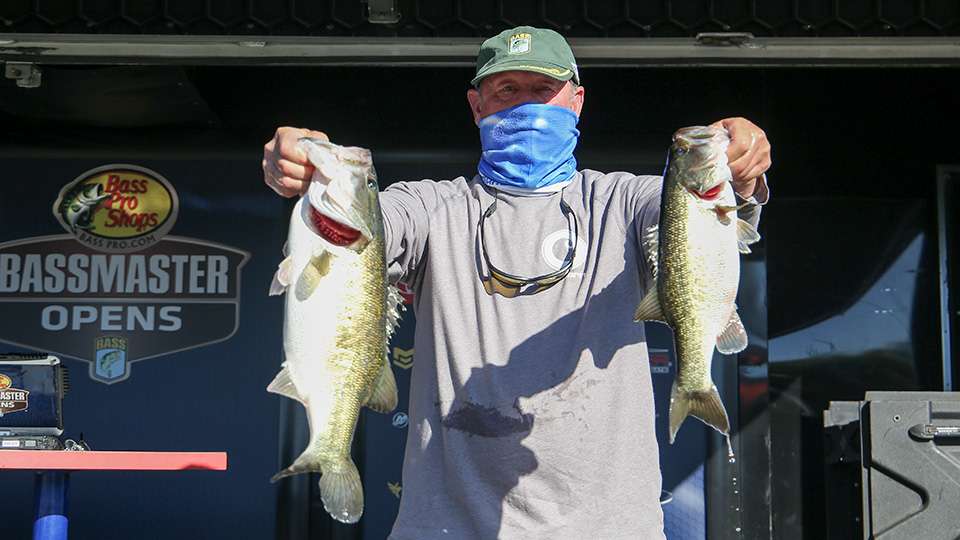 Mike Spears, co-angler (15th, 10 - 6)