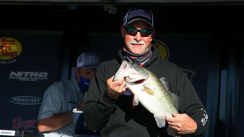 Jeff Norris, co-angler (5th, 12 - 4)