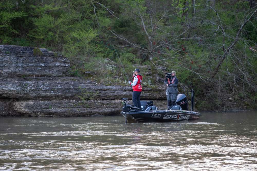 Follow along with Brock Mosley as he grinds it out early Day 3 2021 Guaranteed Rate Bassmaster Elite at Pickwick Lake!