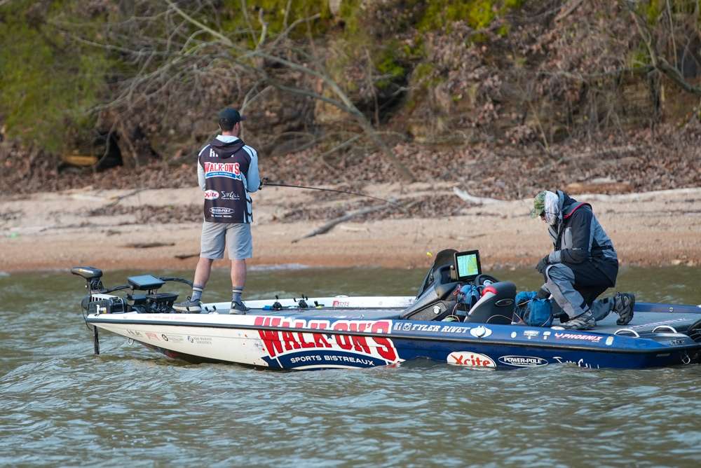 Championship Tuesday with Tyler Rivet and Hank Cherry at the Guaranteed Rate Bassmaster Elite at Pickwick Lake