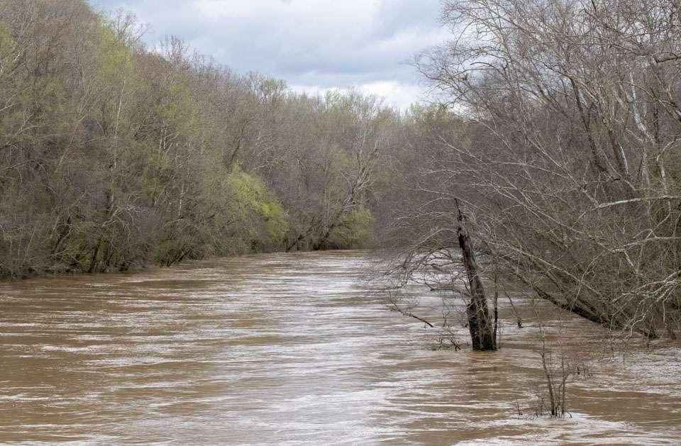 The massive amounts of rainfall have swollen the creeks draining into Pickwick, increasing the amount of water flowing into the lake and furthering the risk of flooding around the lake.