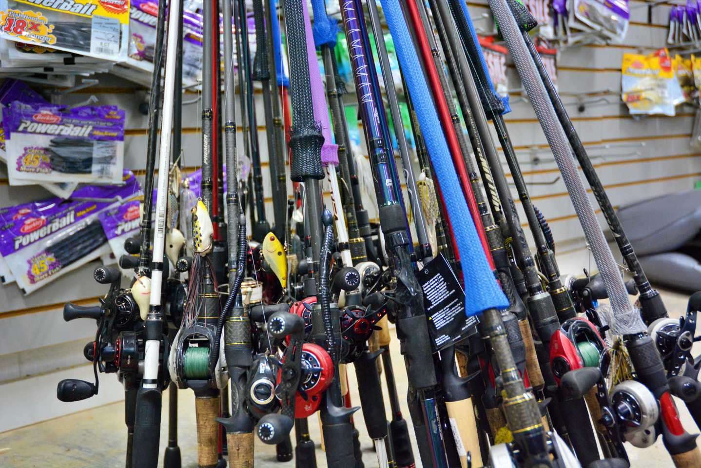 These combos were recently unpacked from the 2020 boat. âThey are rigged, as is, for the final Open of the year at Lay Lake,â he said. 