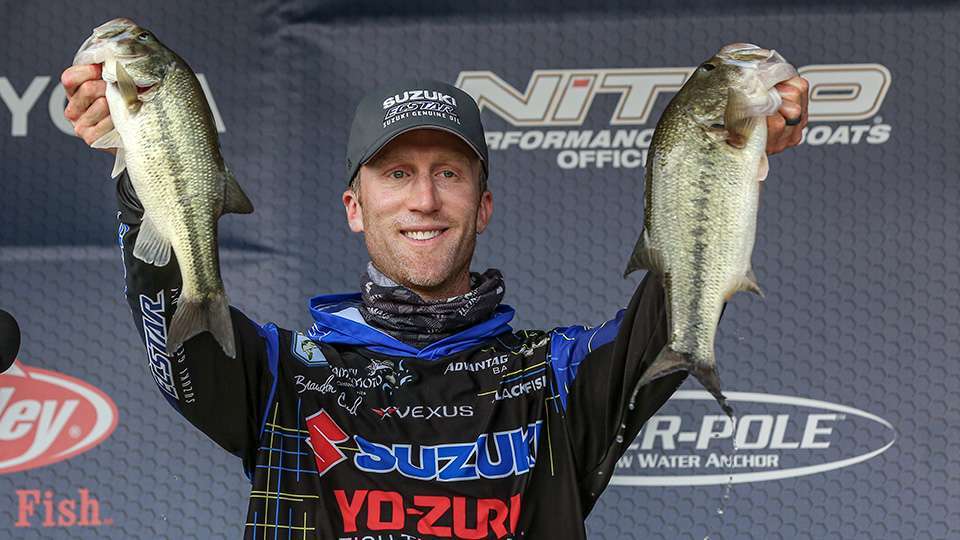 Brandon Card was the only other angler fishing up the Sabine River near Christie. While his first day wasnât half as fruitful, he landed a 4-4 in his 11-11 day that saw him move into 11th. Rising water hurt Card on Day 3, when the fickle nature of the Sabine dealt him a zero, dropping him to 40th.