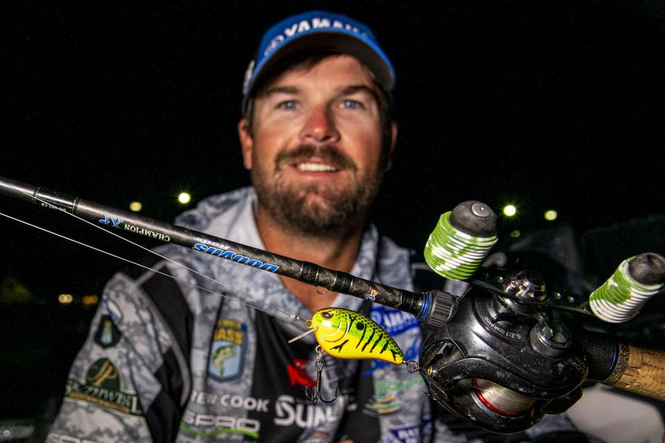 Cook also used a Spro Fat John 50 crankbait. 