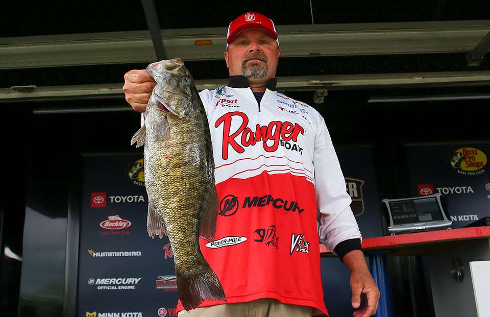 Bruce Griffin, co-angler (40th, 7 - 11)