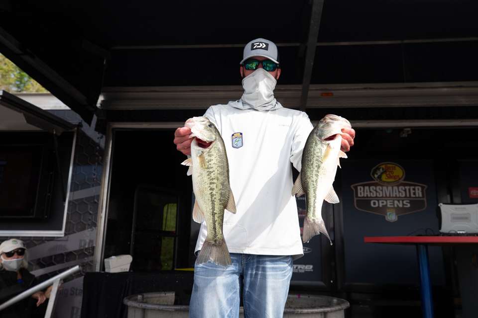 Brycen Williamson, 27th place co-angler (13-1)