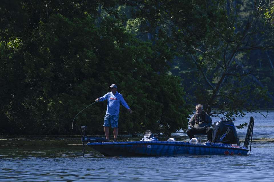 Follow along with Chris Johnston and Steve Kennedy as they are crushing it Day 1 of the 2021 Berkley Bassmaster Elite at Lake Guntersville.
