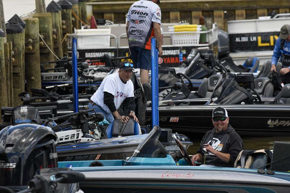 Go behind the scenes of Day 1 of the 2021 Basspro.com Bassmaster Open at James River!