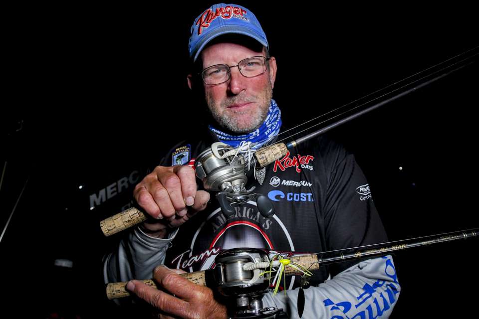 <b>Tommy Williams (7th, 42-02)</b><br> Tommy Williams used a pair of 1/4-ounce homemade T-Bug spinnerbaits to finish seventh. 