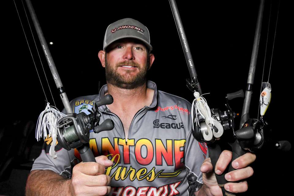 <b>Justin Margraves (4th, 47-11)</b><br> Justin Margraves used a trio of shad imitators to finish fourth. 