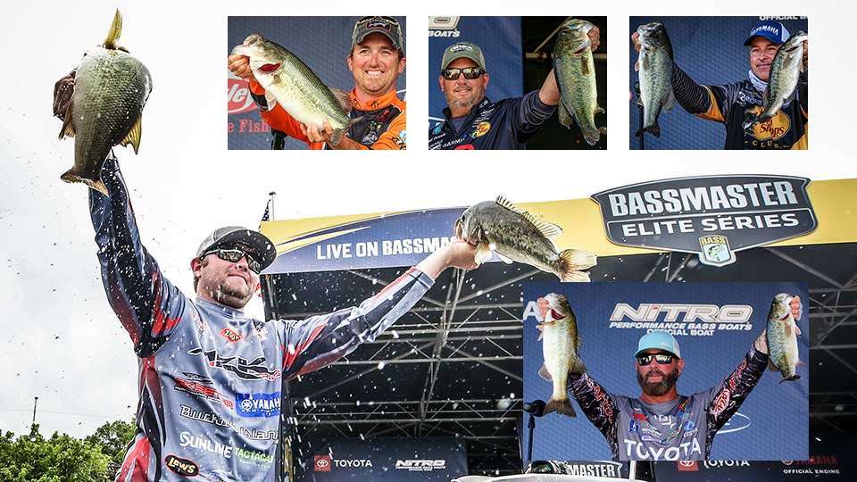 While fans and followers of the Bassmaster Elite Series might have been a bit spoiled from the triple meat served up at Lake Fork, the Whataburger Elite at Neely Henry Lake, while a smaller serving, was a satisfying meal just the same. Hereâs the complete menu of big bass from the event that ended with home-town angler Wes Logan taking his first victory.