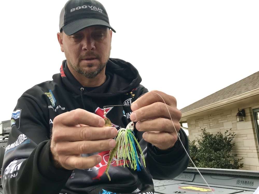 Christie considers a spinnerbait the ultimate shallow water tool, as he can cover a lot of water quickly to find active fish. He demonstrated this truth during his Bassmaster Elite Series at Sabine River win by relying heavily on a BOOYAH Covert spinnerbait.